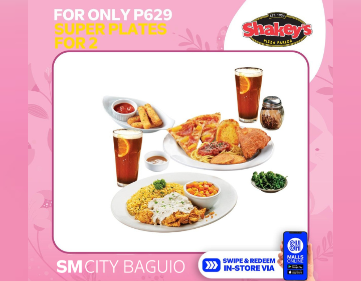 SMBG EASTER DINING DEALS  - SHAKEY'S PHP 629