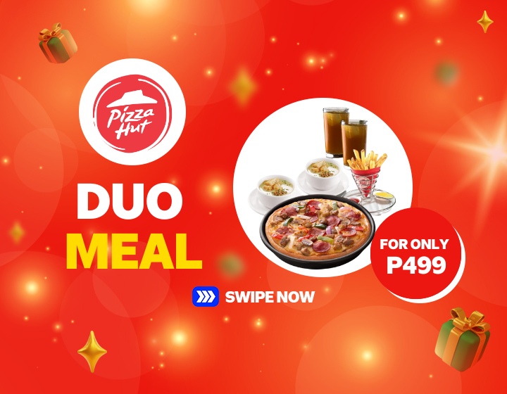 DUO DEAL: PIZZA HUT'S SUPREME MEAL FOR 2