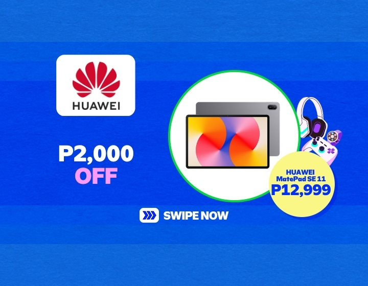 Get ₱2,000 off on HUAWEI MatePad SE 11