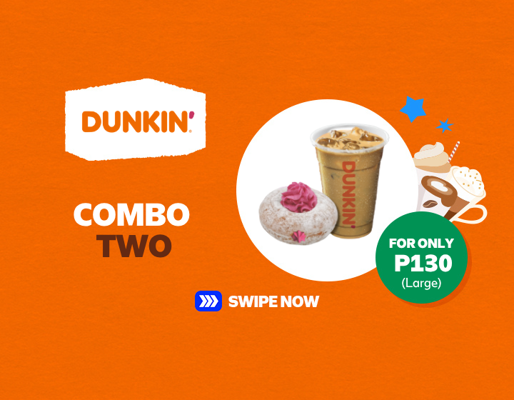Coffee Combo  | Dunkin' | Combo 2 | ₱130