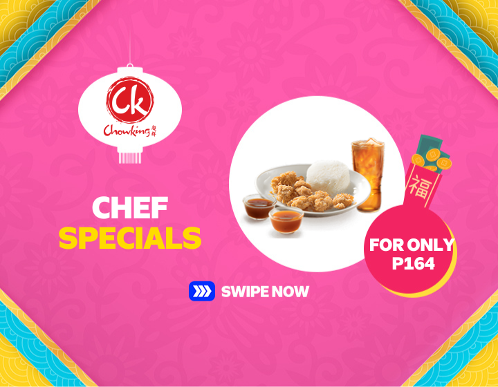 CHOWKING CHEF SPECIALS