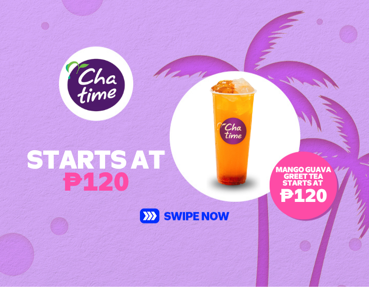 MANGO GUAVA GREET TEA STARTS AT  ₱120