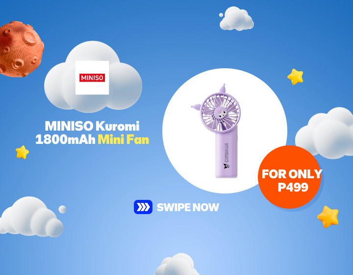 MINISO Kuromi 1800mAh Mini Fan