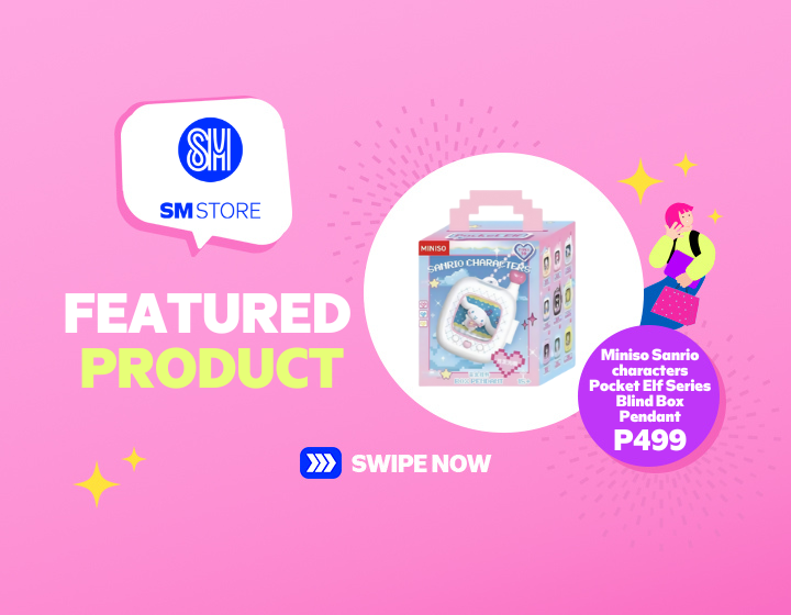 FEATURED PRODUCT on SM STORE's Miniso Sanrio Blind Box Pendant P499.
