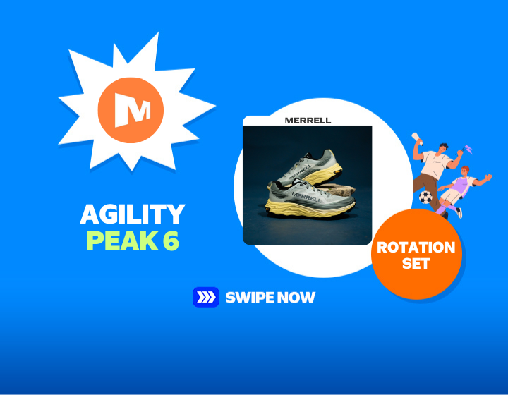 Agility Peak 6 on Merrell