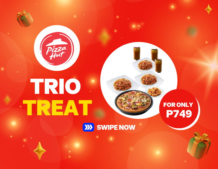 TRIO TREAT: PIZZA HUT'S SUPREME MEAL FOR 3