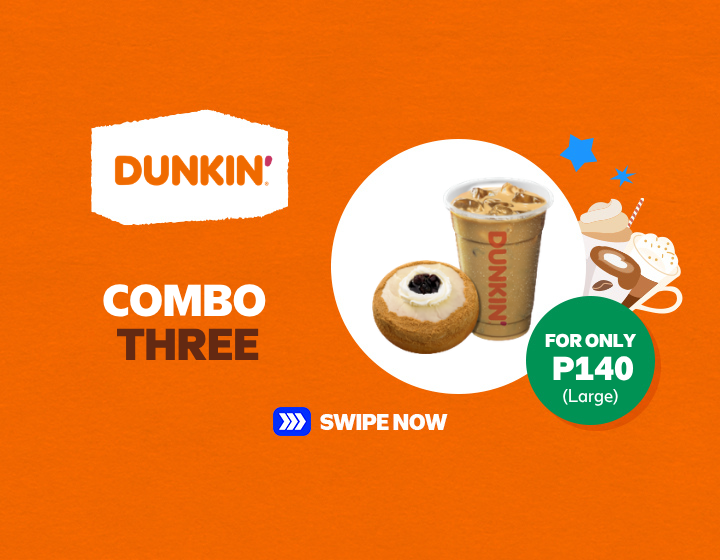 Coffee Combo  | Dunkin' | Combo 3 | ₱140