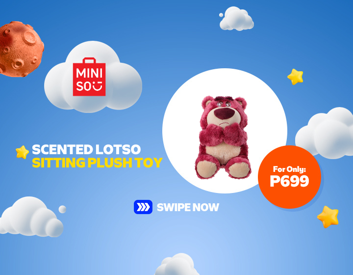 SCENTED LOTSO SITTING PLUSH TOY