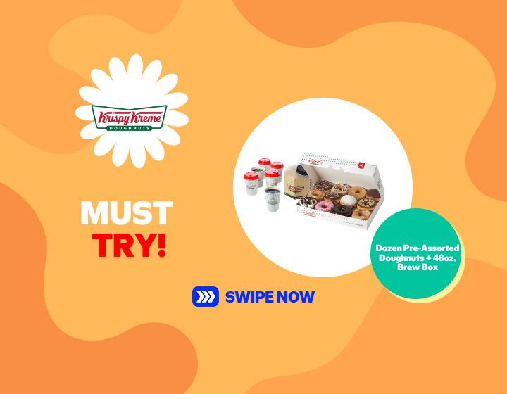 Must Try! Dozen Pre-Assorted Doughnuts + 48oz. Brew Box from Krispy Kreme! 