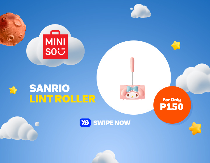 Discount  | Miniso | Sanrio Lint Roller | Now ₱ 150