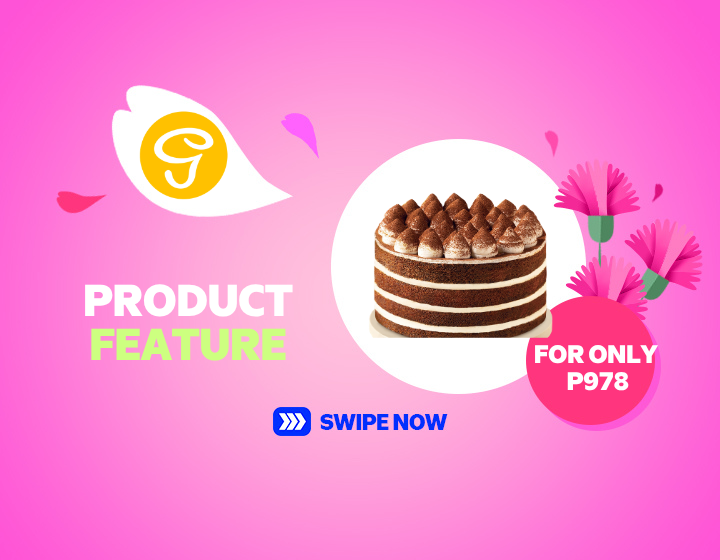 Php 978.00 only on GOLDILOCKS Signature Tiramisu Cake