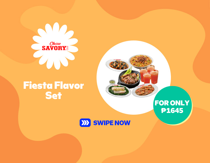 CLASSIC SAVORY FIESTA FLAVOR SET FOR ONLY P1645