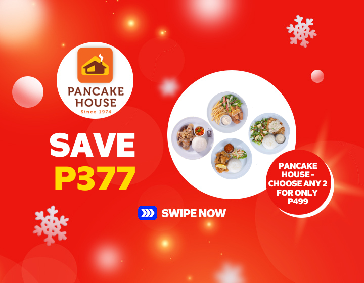 SAVE  P377on  PANCAKE HOUSE's - CHOOSE ANY 2 