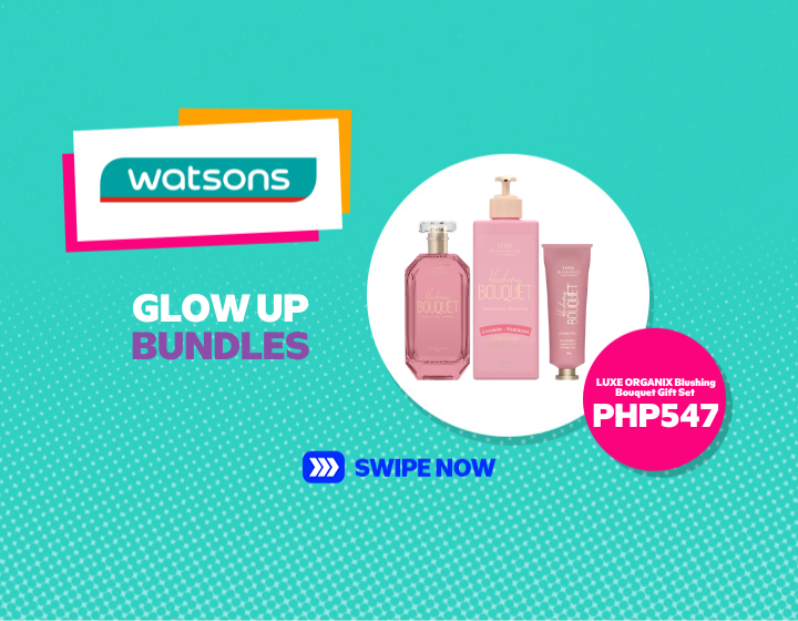 Get the LUXE ORGANIX Blushing Bouquet Gift Set for only  PHP547