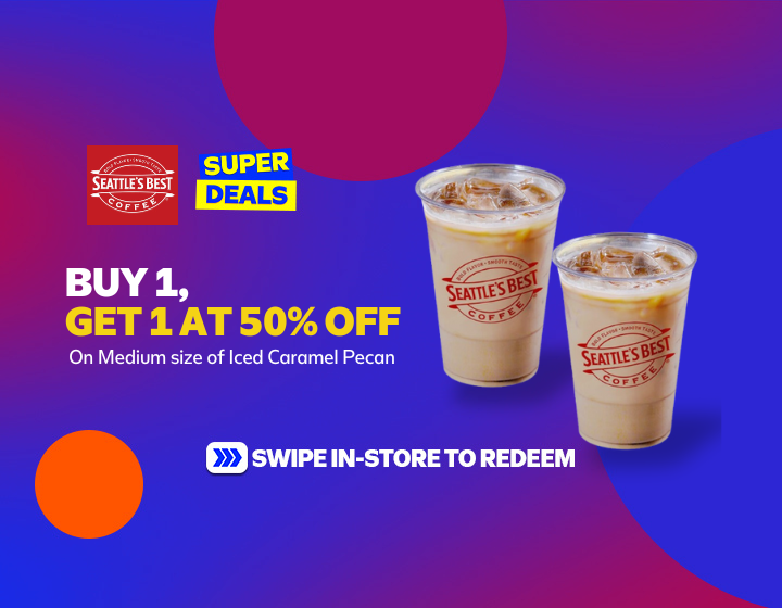 Buy 1, Get 1 at 50% OFF