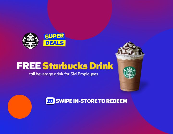 FREE Starbucks Vouchers for SM Employees