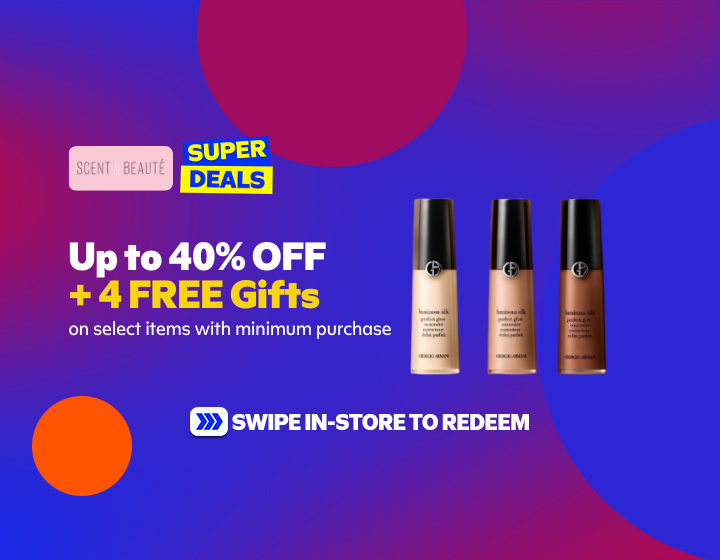 Up to 40% OFF + 4 FREE Gifts