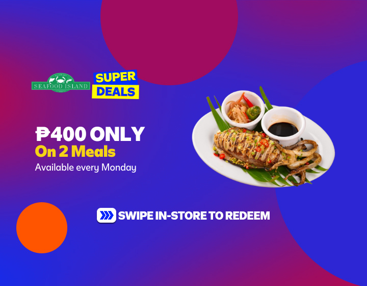 Weekday Deals: ₱400 Meals & ₱40 OFF Beer