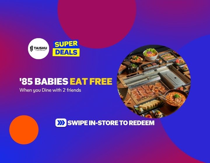 Free Meal for 1985 Birthdays