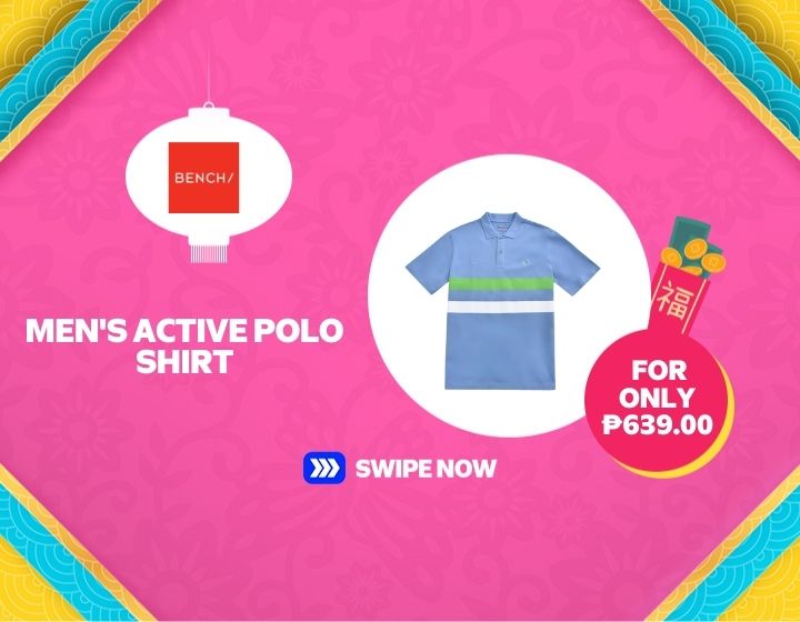 BENCH MENS ACTIVE POLO FOR ONLY 639!