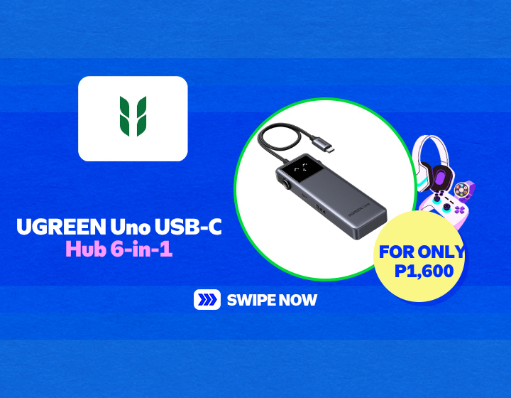 UGREEN Uno USB-C Hub 6-in-1