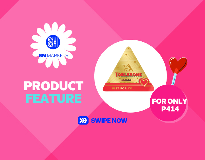 Php 414.00 only on SM SUPERMARKET Toblerone Tin Can