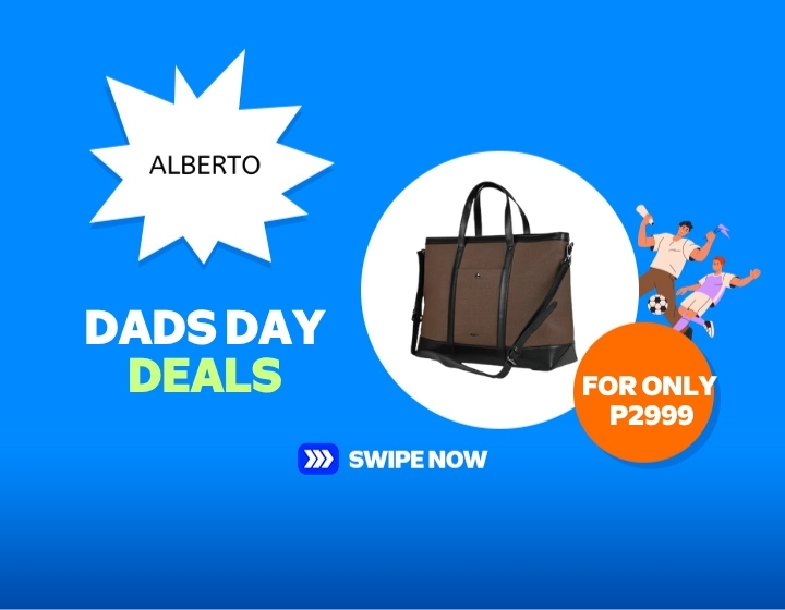 Alberto Men's Hugo Tote Bag for P2999