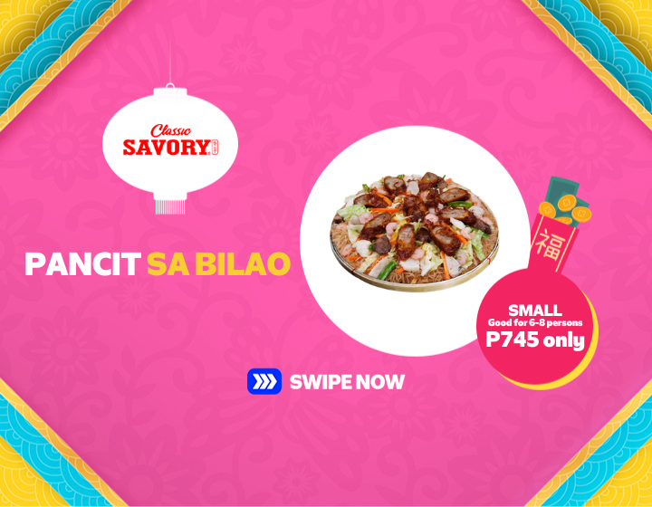 CLASSIC SAVORY | PANCIT SA BILAO FOR ONLY P745