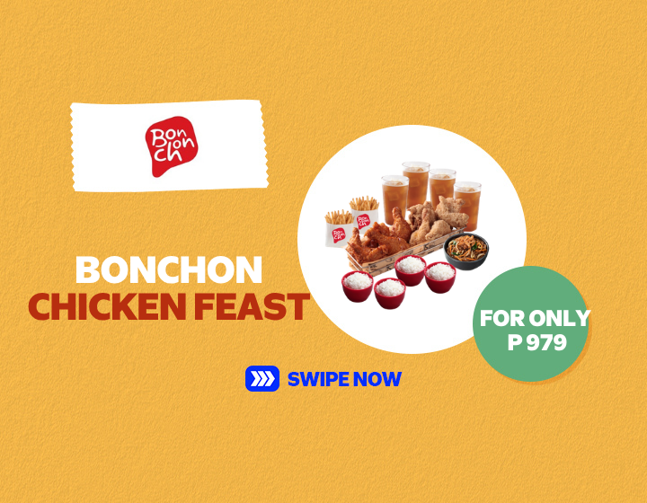 Bonchon Chicken Korean Feast for only ₱979
