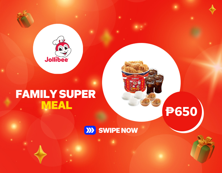 JOLLIBE FAMILY SUPER MEAL FOR ONLY P650!
