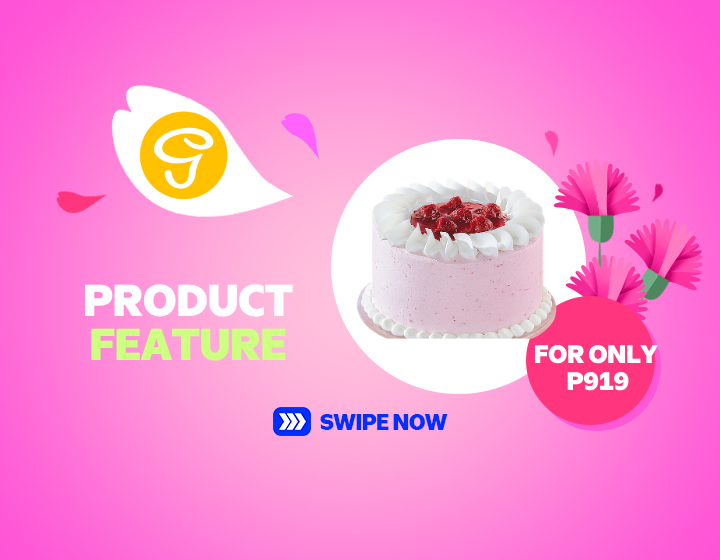 Php 919.00 only on GOLDILOCKS Signature Strawberry Cake