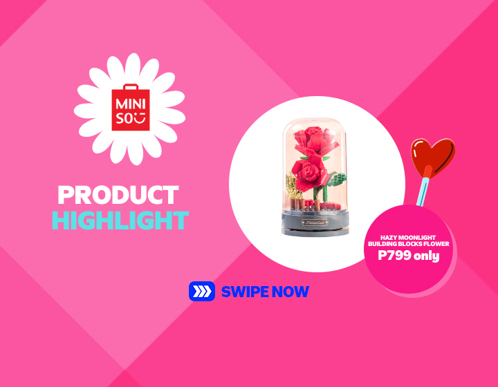 MINISO | HAZY MOONLIGHT FLOWER FOR P799 ONLY