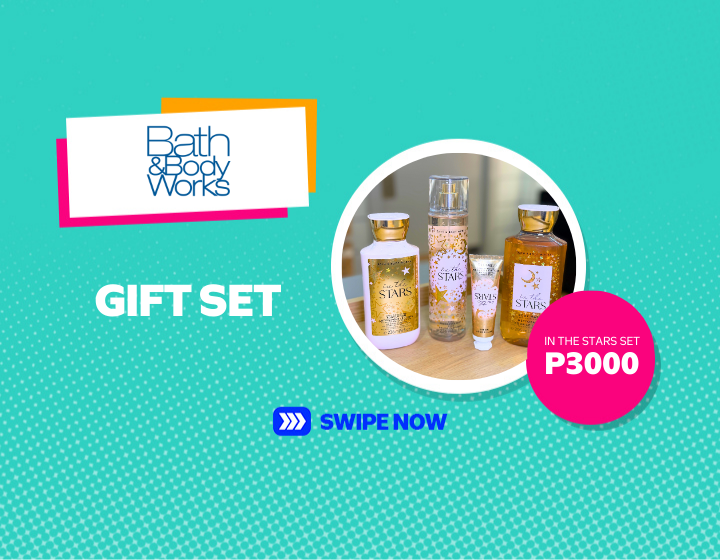 Enjoy this gift set from Bath & Body Works