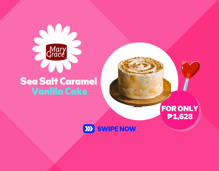 Sea Salt Caramel Vanilla Cake for only P1,628 