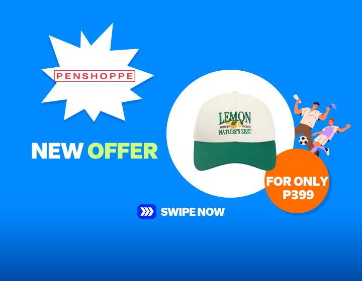 Penshoppe Twill Color Blocking Varsity Cap