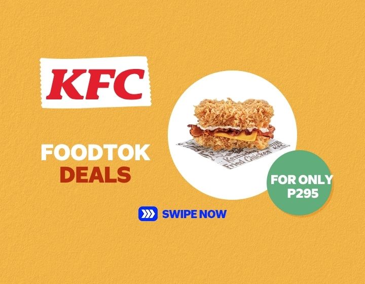 KFC Zinger Double Down for P259