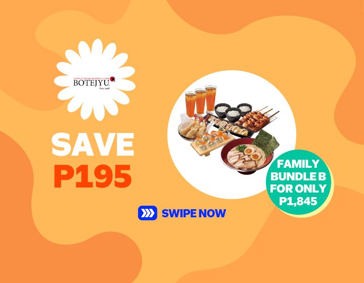 SAVE P195 on BOTEJYU's Family Bundle B