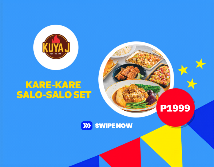 Enjoy the Kare-Kare Salo-Salo Set from Kuya J
