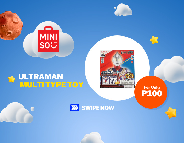 Discount  | Miniso | Ultraman Toy | Now ₱ 100