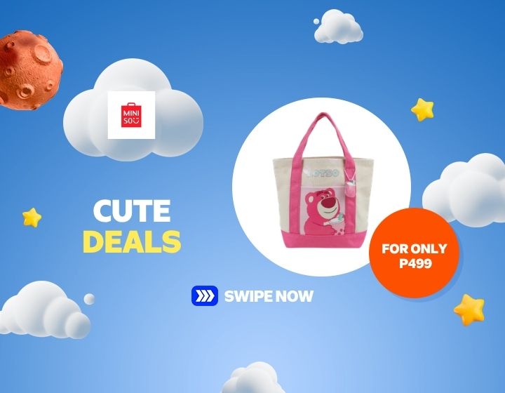 MINISO LOTSO TOTE BAG 