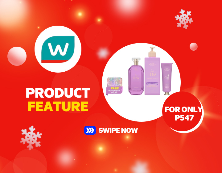 Php 547.00 only on WATSONS Luxe Organix Dreamy Bliss Gift Set