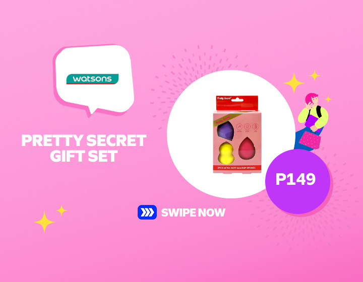 WATSONS' PRETTY SECRET GIFT SET AT P149