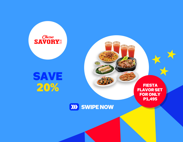 Fiesta Flavor Set for only P1,495