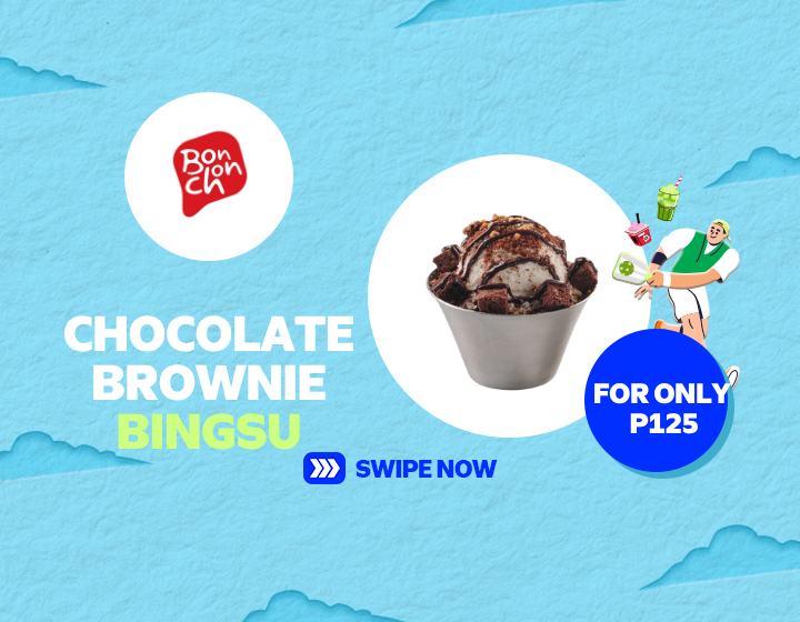Bonchon Chocolate Brownie Bingsu for only P 125