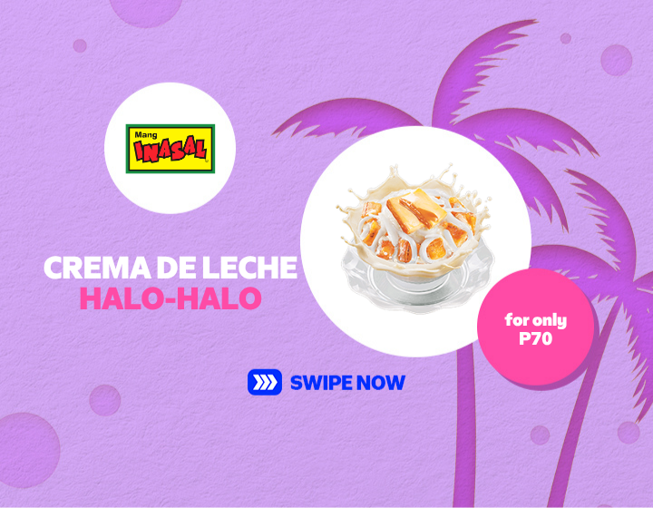 SMMR | MANG INASAL | CREMA DE LECHE HALO HALO FOR ONLY P70