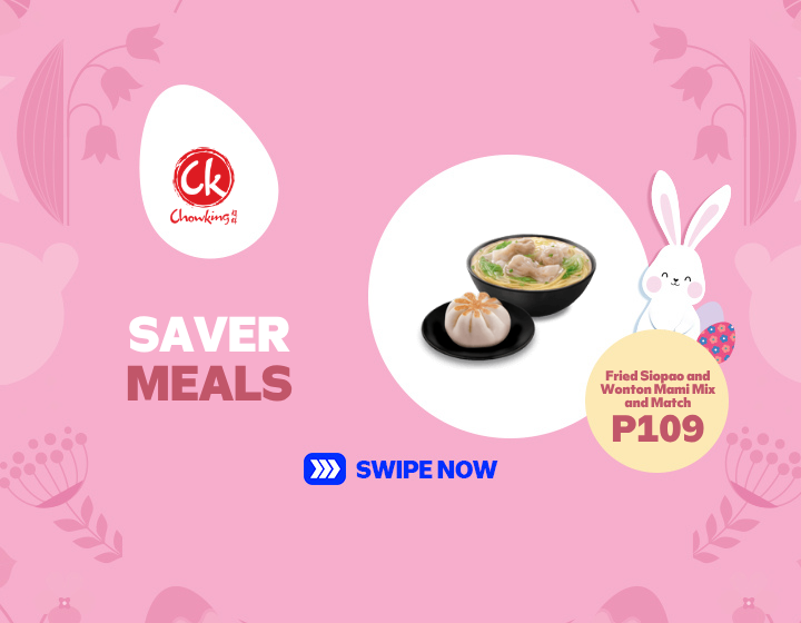 Fried Siopao and Wonton Mami Mix and Match