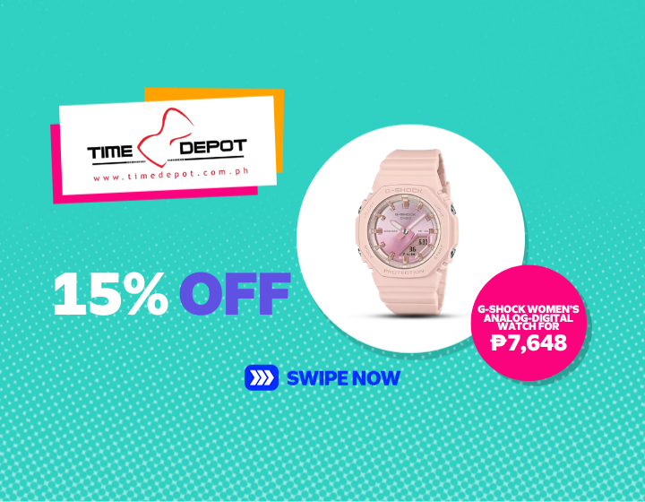 G-SHOCK WOMEN’S ANALOG-DIGITAL WATCH FOR ₱7,648