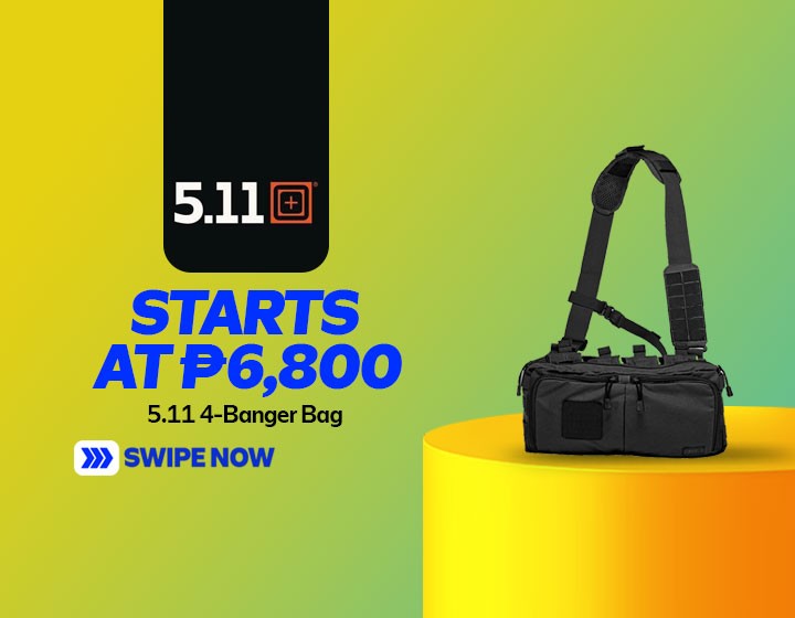 5.11 4-Banger Bag 5L starts at P6,800