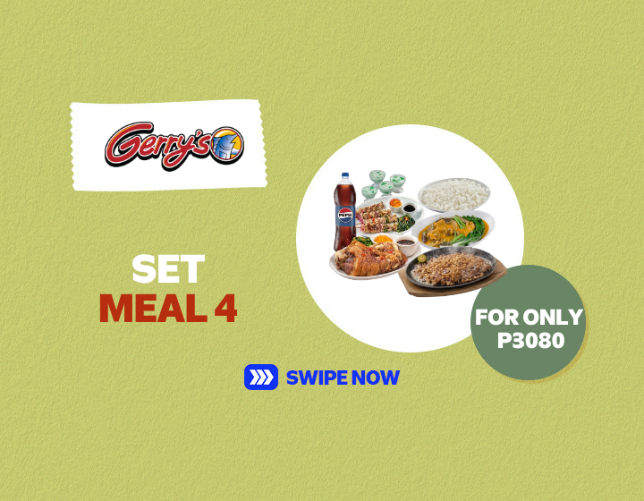 GERRY'S GRILL | SET MEAL 4