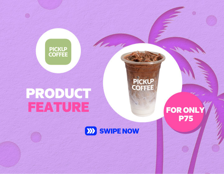 Php 75.00 only on PICKUP COFFEE Kape kastila